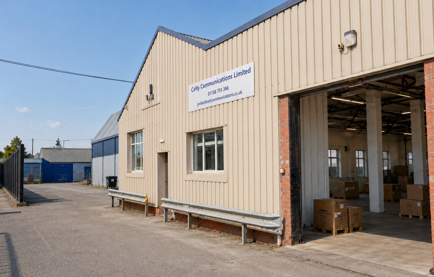 Celly Communications trade premises in Leeds